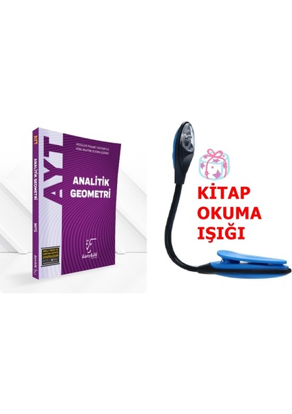 AYT Analitik Geometri Modüler Piramit Sistemiyle Konu Anlatımlı Soru + Kitap Okuma