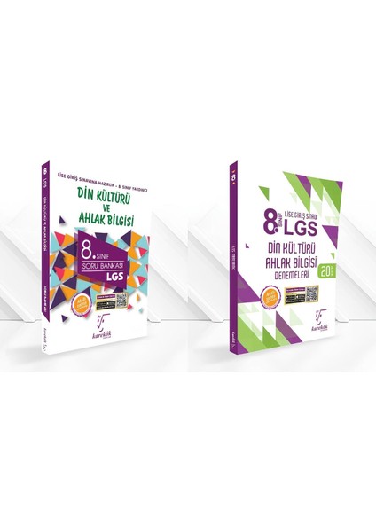 8. Sınıf LGS Din Kültürü ve Ahlak Bilgisi Soru Bankası + Deneme