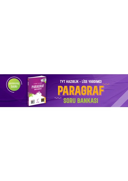 TYT Paragraf Soru Bankası