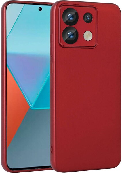 Xiaomi Redmi Note 13 Pro 5g ile Uyumlu Maxim Serisi Mat Silikon Kılıf