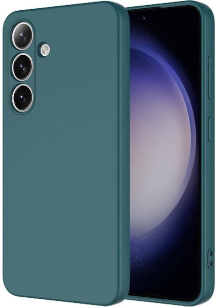 Samsung Galaxy S24 Plus ile Uyumlu Liquid Serisi Içi Kadife Lansman Silikon Kılıf