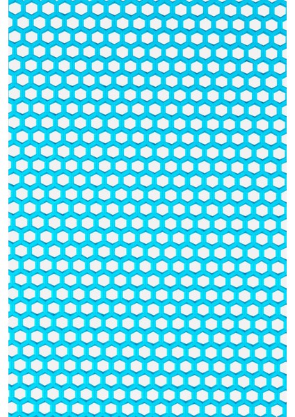 Kaydırmaz Turkuaz Bal Petek Paspas EN:90CM 90 x 80 modelleri