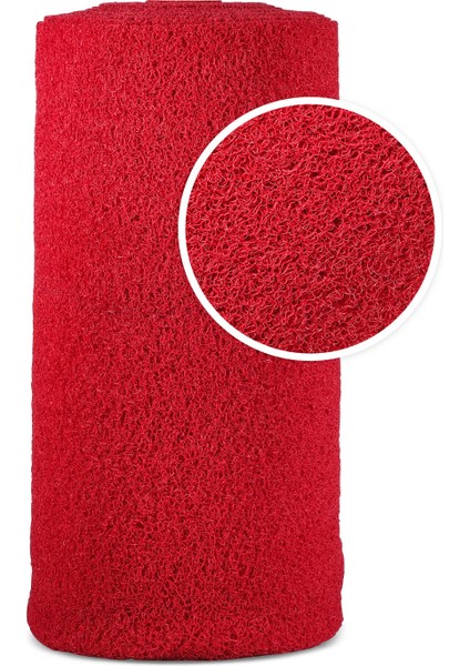 Kaydırmaz Kırmızı Karmaşık Paspas EN:120CM 120 x 1400