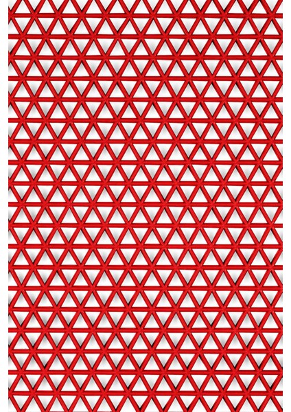 Kaydırmaz Kırmızı Yıldız Paspas EN:90CM 90 x 400