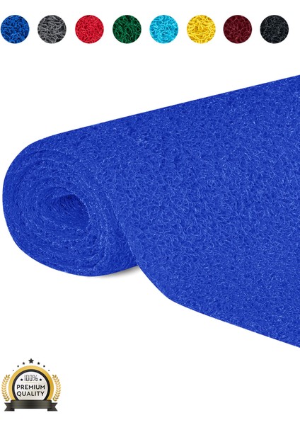 Kaydırmaz Mavi Karmaşık Paspas EN:120CM 120 x 90
