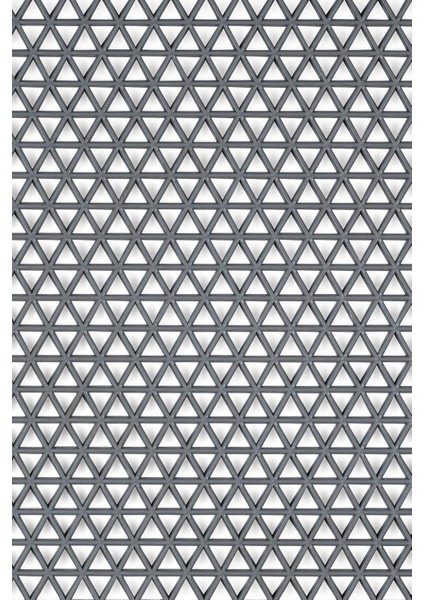 Kaydırmaz Gri Yıldız Paspas EN:90CM 90 x 700