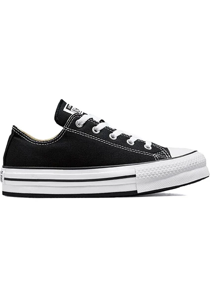 Chuck Taylor All Star Eva Lift Canvas Platform Kadın Günlük Ayakkabı 272857C Siyah