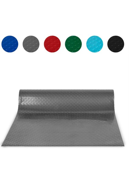 Paralı Paspas ( Para- Para ) Coin Mat Gri Renk 120 x 1100