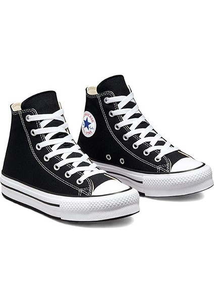 Chuck Taylor All Star Eva Lift Canvas Platform Kadın Günlük Ayakkabı 272855C Siyah