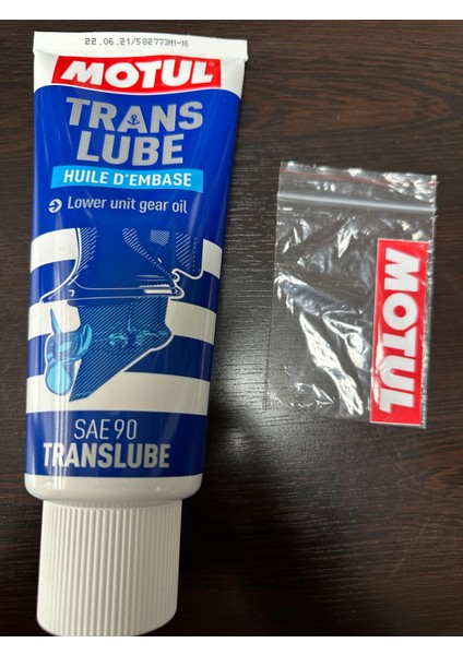Translube 90 350ML Deniz Moturu Kuyruk Yağı. Orjinal Motul Sticker Hediye. Aynı Gün Kargo.