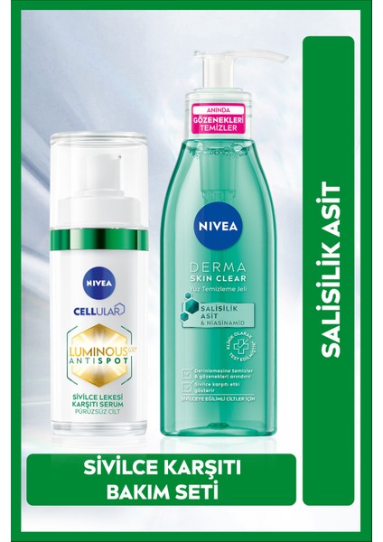 Lumınous630 Cilt Bakım Serumu 30Ml,Nıacınamıde Derma Skin Clear Temizleme