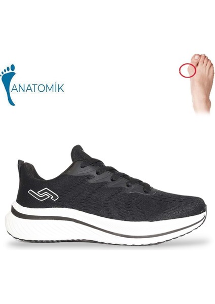 1849-29771 Anatomik Tabanlı Yürüyüş & Koşu Ayakkabısı - NKT01849-SIYAH Beyaz-42 fiyatları