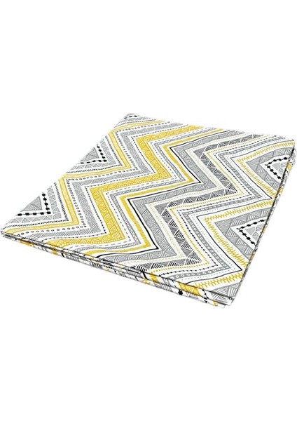 Tek Kişilik Desenli Çarşaf ve Yastık 150X240 40043