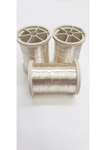 Filografi Teli Gümüş Rengi 50 gr 0.40 mm