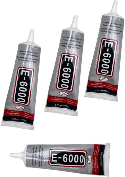 E6000 Yapıştırıcı 6 Adet (110ml)