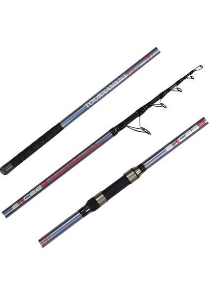 Exceed 4.20MT Im-9 Carbon K-Type Telescopic 100-250GR Atarlı Surf Olta Kamışı