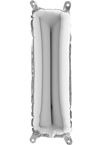 34 inç I Gümüş Renk Harf Folyo Balon