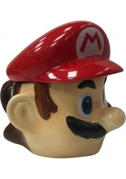 Mario 3D Mug Dekoratif Seramik Kaplama 3D Mario Kupa
