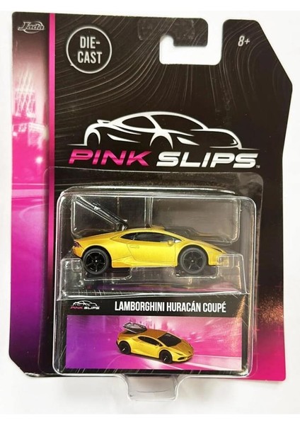 Jada 1:64 Pink Slips Arabalar Lamborghini Huracan Coupe