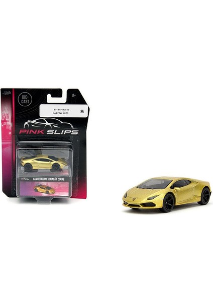 Jada 1:64 Pink Slips Arabalar Lamborghini Huracan Coupe