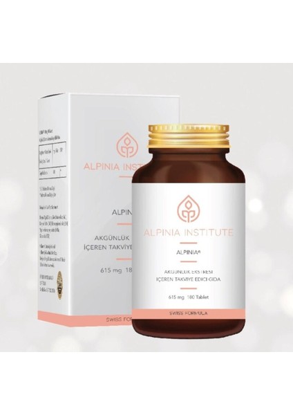 Akgünlük Ekstresi Içeren Takviye Edici Gıda 180 Tablet