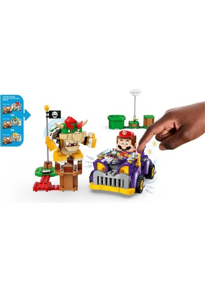 KTYRA52 71431 Lego® Super Mario™ Bowser'ın Büyük Arabası Ek Macera Seti 458 Parça +7 Yaş