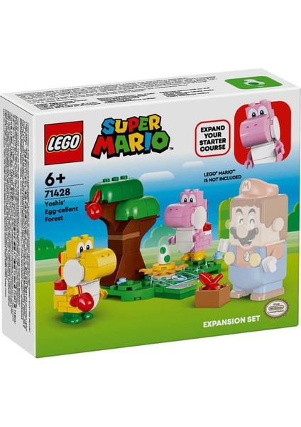 KTYRA52 71428 Lego® Super Mario™ Yoshi's Egg Ormanı Ek Macera Seti 107 Parça +6 Yaş