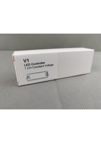 LED Dimmer Anahtarı 12V 24V 36V 5V Dc - Karartma Kontrol Cihazı 1CH*8A 2.4ghz Rf