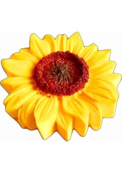 5,4cm Papatya Çiçek Silikon Kalıp K-1250