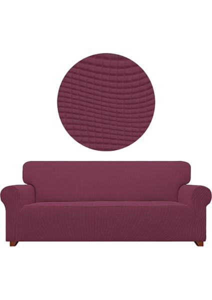 Likrali Koltuk, Kanepe, Çekyat Örtüsü 3 Kişilik Koltuk Örtüsü Lastikli, Pitikare Desen