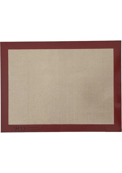 Fırın Pişirme Altlığı, Mor Ölçülü Hamur Açma Matı 45 x 65 Cm, Bambu Saplı Silikon Merdane fırsatları
