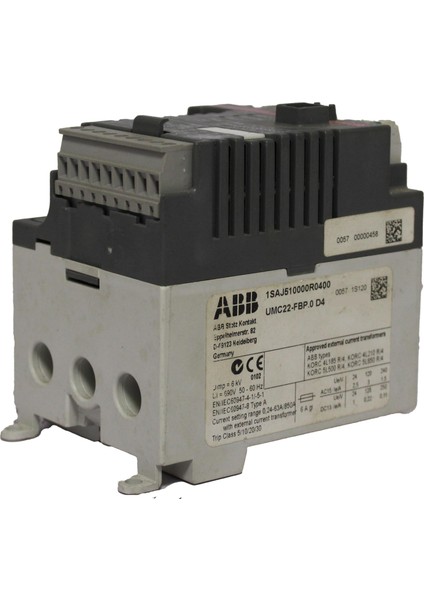 1SAJ510000R0400 Abb Unıversal Motor Controler V3.4