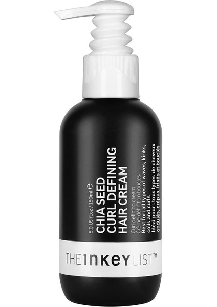 The Inkey Lıst Chia Seed Curl Defining Hair Cream - Bukle Belirginleştirici Krem 150 ml