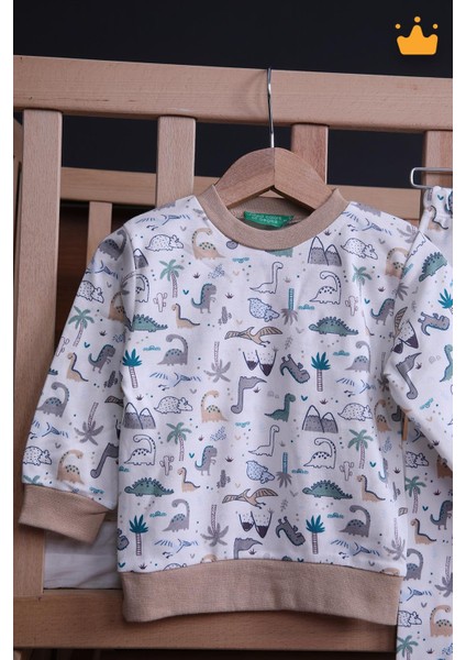 Babyhola 1-6 Yaş Unisex Kız Erkek Çocuk Pijama Takımı Ev Giyim Eşofman Takımı fırsatları