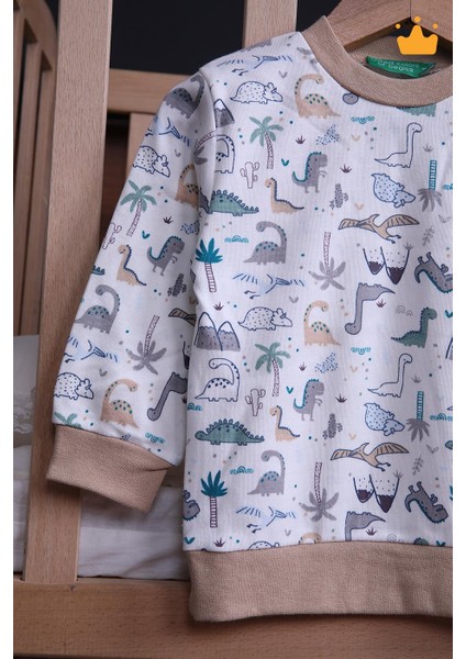 Babyhola 1-6 Yaş Unisex Kız Erkek Çocuk Pijama Takımı Ev Giyim Eşofman Takımı indirimleri