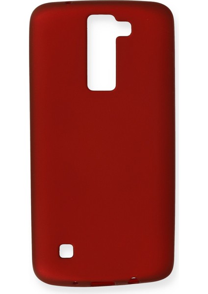 Lg K8 Kılıf Premium Rubber Silikon - Bordo