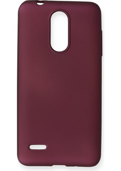 Lg K9 Kılıf Premium Rubber Silikon - Mürdüm