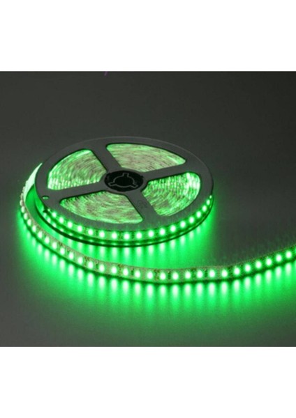 LED Şerit 10 Çipli Yeşil Işık Iç Mekan 5mt. CT4483