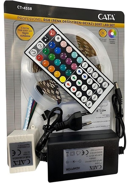 Ct 4558 Şerit LED Seti (5mt)
