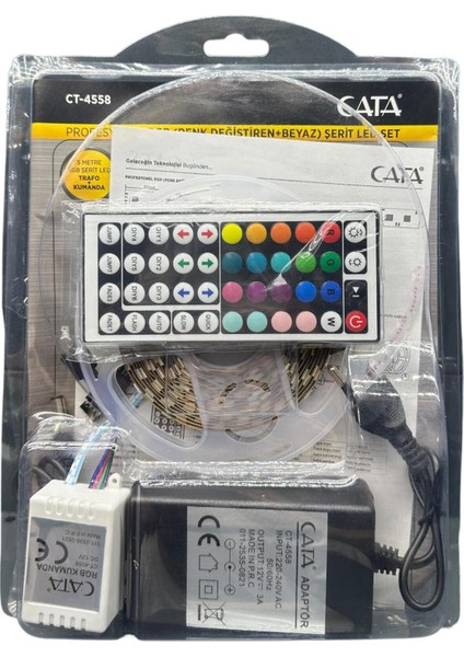 Rgb Şerit LED 352 Renk (CT-4558)