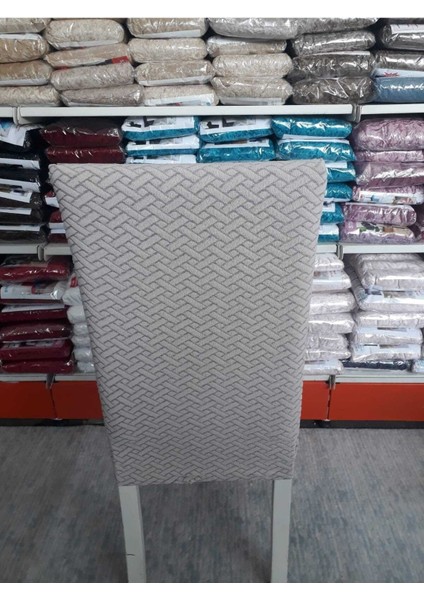Likrali Kümaş Desenli Sandalye Örtüsü, Lastikli, Esnekli , Sandalye Kılıfı 1 Adet fırsatları