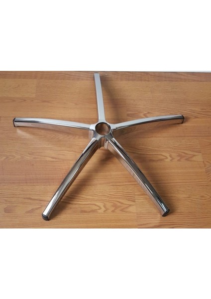 Oyuncu Koltuğu Krom Yıldız Ayak Çap 70 cm 150 kg