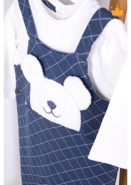 Babyhola %100 Pamuk Kız Erkek Bebek Tulum 13500