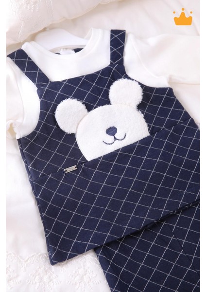 Babyhola Ayıcık Figürlü Erkek Kız Bebek Uzun Kollu Body Pantolon 2'li Alt Üst Takım 13569 fiyatları