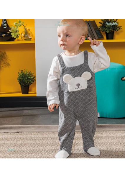Babyhola %100 Pamuk Kız Erkek Bebek Tulum 13500