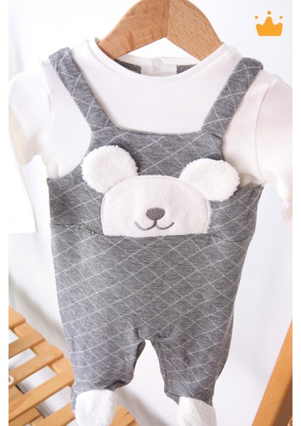 Babyhola %100 Pamuk Kız Erkek Bebek Tulum 13500