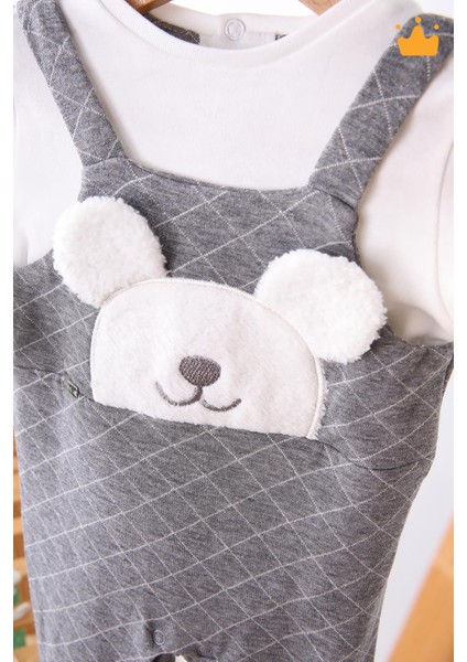 Babyhola %100 Pamuk Kız Erkek Bebek Tulum 13500
