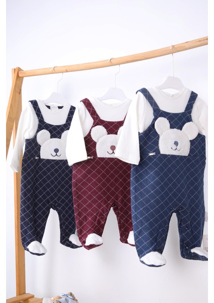Babyhola %100 Pamuk Kız Erkek Bebek Tulum 13500