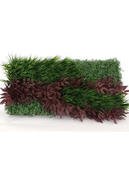 Yapay Dikey Bitki Hazır Duvar Paneli 50X100 cm Model 4