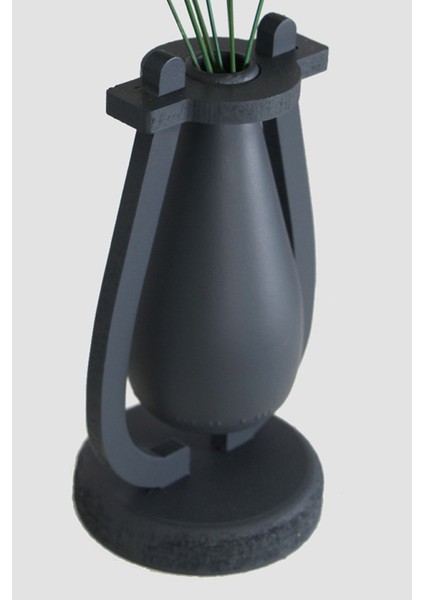 Dekoratif Mini Vazoda Yapay Okaliptus Bitkisi 40 cm Mat Yeşil fiyatları